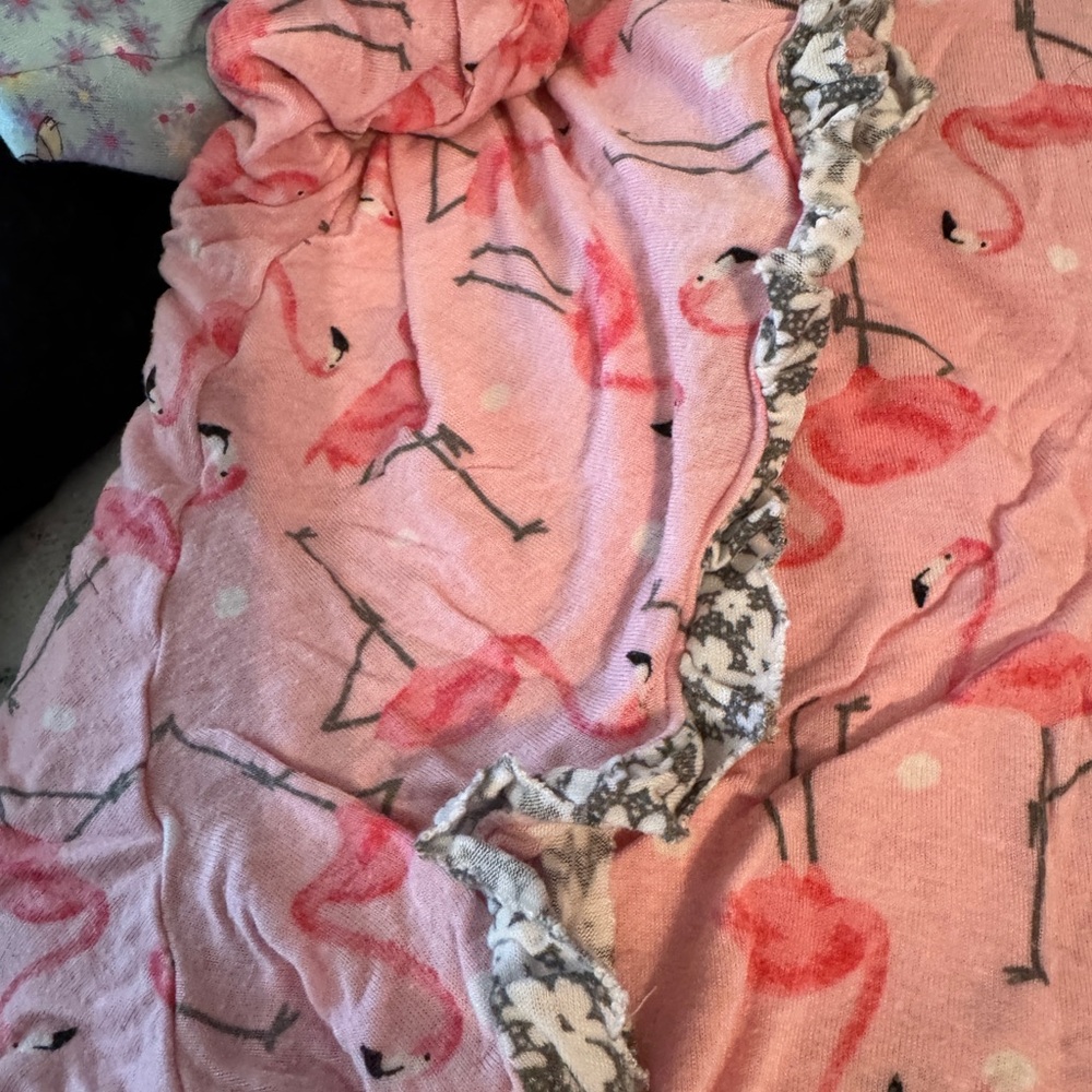 Secret Treasures Pink Flamingo Pajamas - Picture 10 of 16